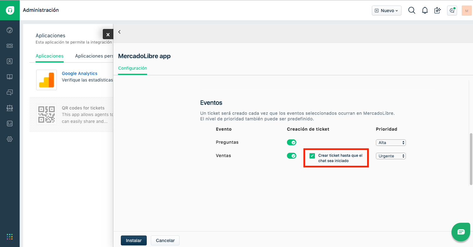 freshdesk mercadolibre