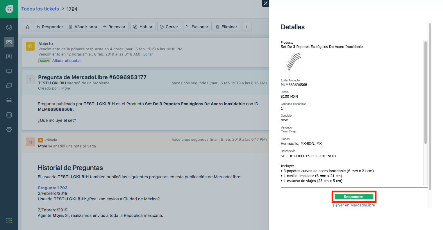 freshdesk mercadolibre