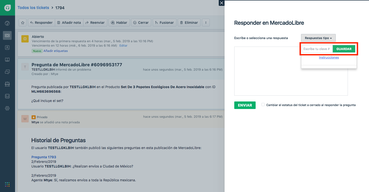 freshdesk mercadolibre