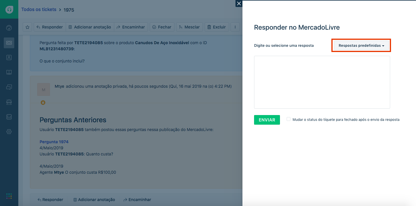 freshdesk mercadolivre